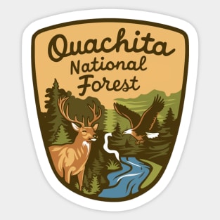 Ouachita National Forest Wildlife Sticker